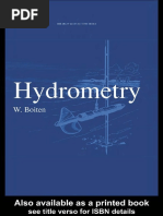 Hydrometry PDF