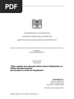 Retos Actuales de La Educación Básica Ante La Globalización