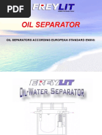 Oilseparators According EN858