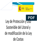 Modificacion Ley de Costas PDF