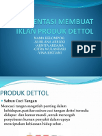 Presentasi Membuat Iklan Produk Dettol