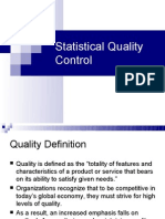 9a. Statistical Quality Control