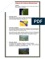 Principales Hoyas de La Sierra Ecuatoriana