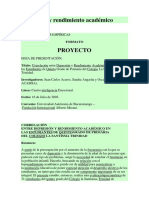 Depresión y Rendimiento Académico Mobnografia