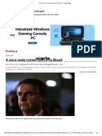 A Nova Onda Conservadora No Brasil
