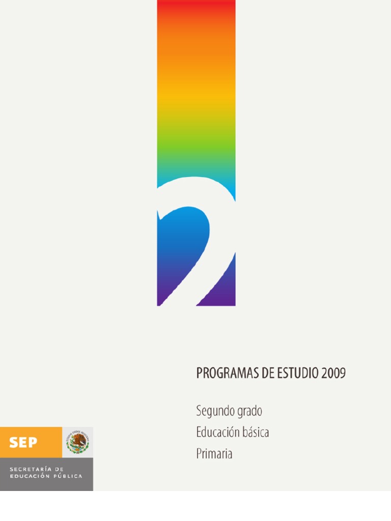 Progr de Estudio 2do PRIMARIA | PDF