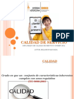 Calidad de Servicio