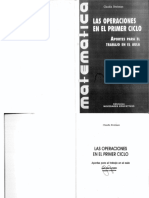 BROITMAN, C. Las Operaciones en El Primer Ciclo PDF