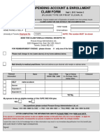 CUPE 3902 Spending Account and Claim Form Sept 1 2013 Version 2