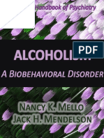 Alcoholism A Behavioral Di Mello Jack H Mendelson