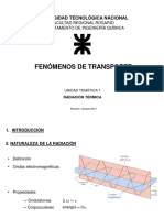 Unidad Temática 7 - Radiación Térmica