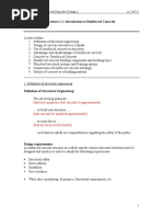 1.1 Introduction To Reinforced Concrete