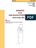 Kodak DirectView CR-825,850 - Diagnostics