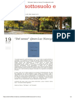 "Del Sesso" (Jean-Luc Nancy) - Tra Sottosuolo e Sole PDF