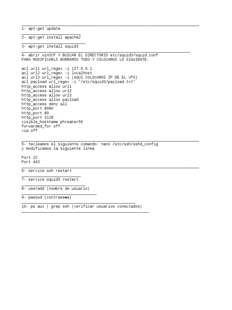 VPS For HTTP INJECTOR | PDF