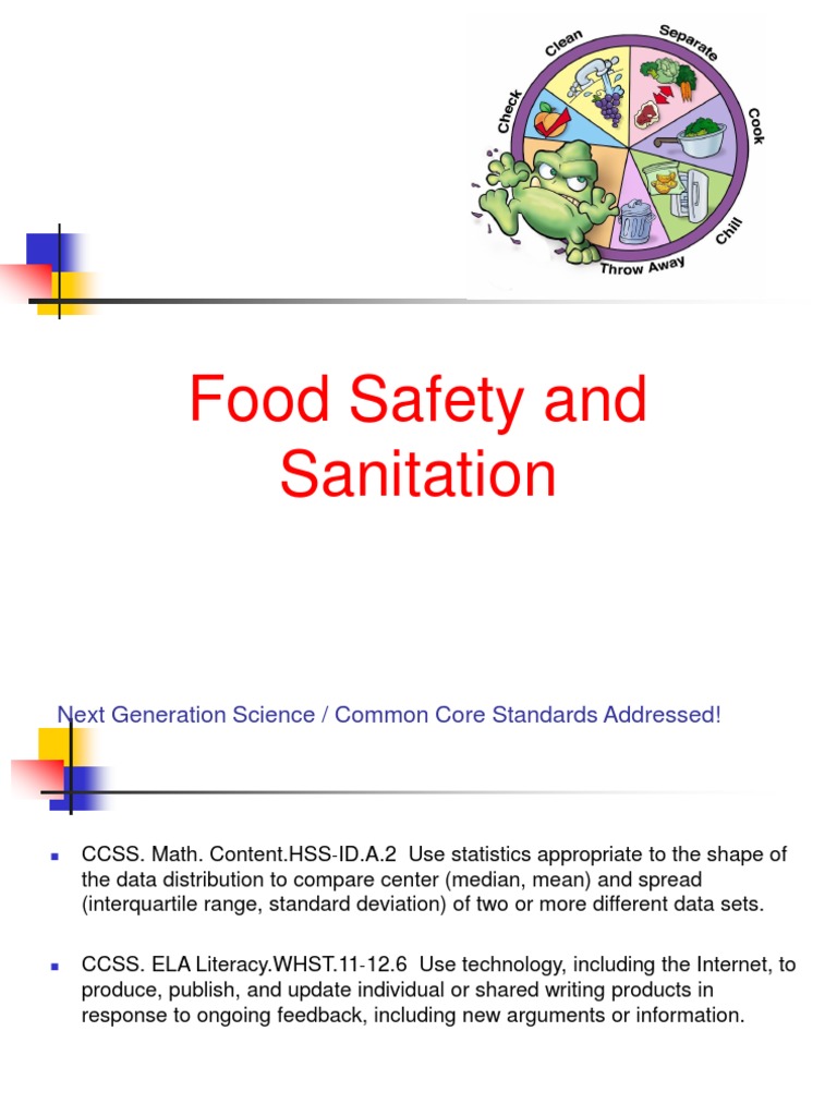 C11-4 Food Safety and Sanitation | PDF | Hazard Analysis And Critical ...