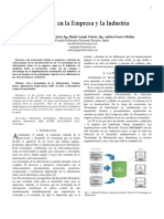 Las TI en La Empresa y La Industria