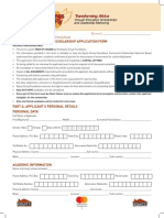 Equity WTF Application Form 2018