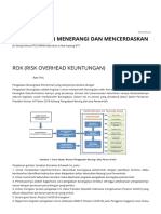 ROK (RISK OVERHEAD KEUNTUNGAN) pEMBANGUNAN MENERANGI DAN MENCERDASKAN PDF