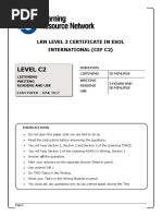 Download Lrn Level 3 Certificate in Esol International Cef c2 June 20172 by   SN369020891 doc pdf