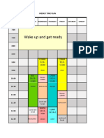 Drew Doiron Weekly Time Plan 1