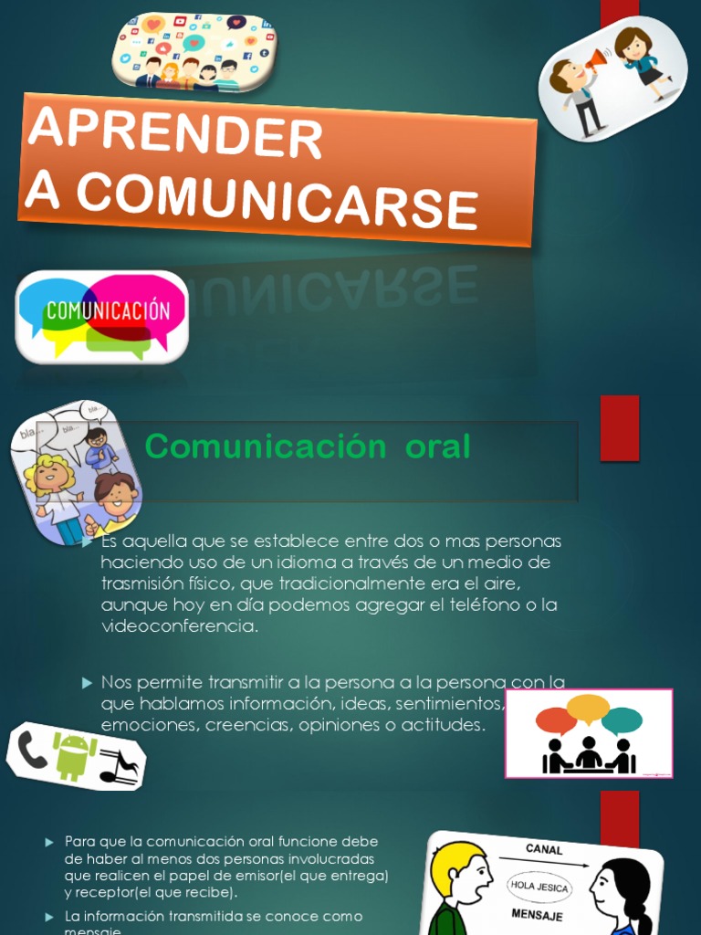 Aprender A Comunicarse | PDF | Comunicación | Aprendizaje