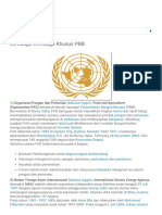 Dwiki Drake Lembaga-Lembaga Khusus PBB