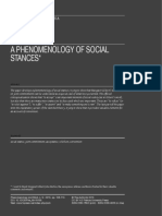 A Phenomenology of Social Stances
