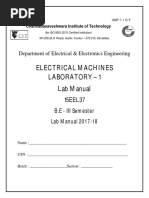 Electrical Machine Lab Manual