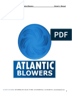 Atlantic Blowers Owner's Manual Guide