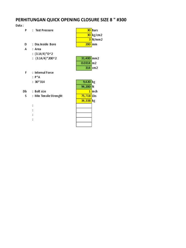 Qoc Calculation | PDF