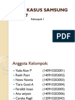 Studi Kasus Samsung Note 7