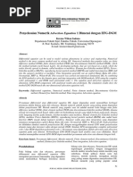 Download Penyelesaian Numerik Advection Equation 1 Dimensi by adi saputra SN369050126 doc pdf