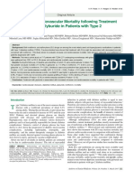 All-Cause and Cardiovascular Mortality Following Treatment With Metformin or Glyburide in Patients With Type 2 Diabetes Mellitus