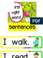 First SW Sentences