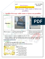Cours 2 Equilibre D Un Solide Soumis A 3 Forces PDF