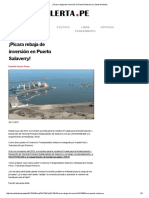 ¡Pícara Rebaja de Inversión en Puerto Salaverry! 