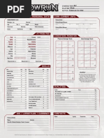 Personal Data Core Combat Info: Physical Damage Track Stun Damage Track