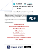 Signal Classification - GATE Study Material in PDF