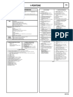 1-Pentene: Cautionary Response Information