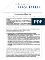 Normas Publicacion Actas Españolas
