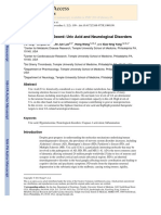 NIH Public Access: A Double-Edged Sword: Uric Acid and Neurological Disorders