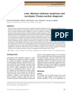 Eritema Multiforme Steven Johnson y Necrolisis Epidermica Toxica. Diagnostico