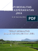 Terapi Modalitas Dalam Keperawatan Jiwa: Dr. Ah. Yusuf, S.KP., M.Kes