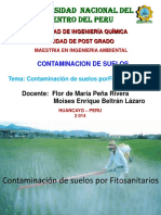 Contaminación Por Fitosanitarios. Plaguicidas