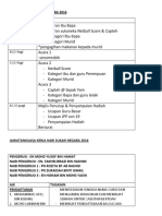 Tentatif Hari Sukan Negara 2016