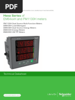 EM6400NG Multi-Function Power Meter | PDF | Ac Power | Alternating Current