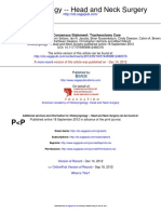 Clinical Consensus Statement - Tracheostomy Care.