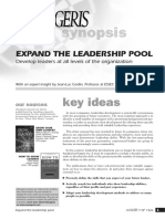 15 - Expand The Leadership Pool