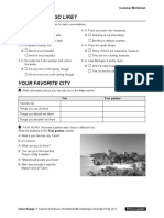 Interchange4thEd Level1 Unit11 Grammar Worksheet